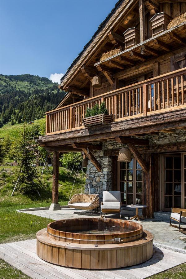 Le Refuge De La Traye Villa Méribel Buitenkant foto