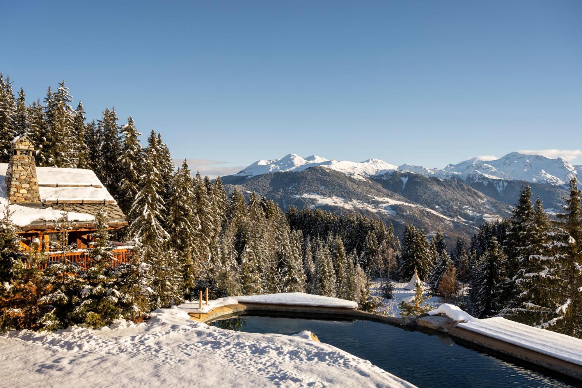 Le Refuge De La Traye Villa Méribel Buitenkant foto